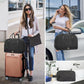 Weekender Bag for Women Canvas Overnight Bag Large Travel Tote Bag Carry on Shoulder Duffle Bag With Shoe Compartment,Perfect for Travel/Daily Use/Birthday Gift …
