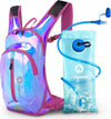 Nepest Hydration Pack Backpack for Women & Men, Lightweight Water Backpack with 2L Water Bladder for Hiking Cycling Running Biking