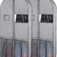 Zilink Heavy Duty Garment Bags for Travel 43”Suit Bags for Hanging Clothes Waterproof Gusseted Suit Cover Bags for Closet Storage with Handles for Suits Coats Jackets Dresses, Set of 2