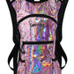 Reflective Hydration Backpack, Hydration Pack - Water Backpack with 2L/3L Hydration Bladder, Essential for Festivals - Rave Hydration Pack for Hiking, Running, Cycling, and Festivals