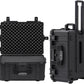Rolling Hard Case with Foam,26 x 20 x 13 Inch, Equipment Case with Wheels and 4 Handles for camera, Drone,tool, electronics,Shockproof, Waterproof, TSA Friendly, Inner 22.64"X 16.73"X9.84"