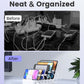 Charging Station for Multiple Devices Apple, CREATIVE DESIGN 50W Multi Charger Station with 6 USB Ports & 6 Cables, Charging Dock for Apple Android Phone iPad Kindle Tablet and Other Electronic