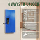 WeHere 48 Key Lock Box Wall Mount, APP Bluetooth/OTP/Wi-Fi Remote/Fixed Code/Key Unlock, Smart Key Cabinet Organizer Holder Box, Key Management for Apartment, Hotel, Office, House