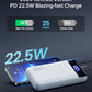 INIU Portable Charger, 22.5W PD3.0 QC4.0 Fast Charging LED Display 20000mAh Power Bank, Tri-Outputs Battery Pack Compatible with iPhone 16 15 14 13 12 Pro Samsung S22 Google iPad Tablet etc