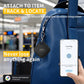 Air Tracker Tag 4 Pack for Android Luggage Tracker Tags Works with Google Find Hub, Bluetooth Tracker Smart Key Finder and Item Locator for Luggage, Backpack, Suitcases, Replaceable Battery