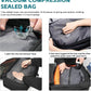 Vacuum Compression Backpack with Pump, Extra Large Capacity 45L Expandable Travel Backpack, Water Resistant 17.3" Laptop Backpack with USB Charging Port for Men & Women