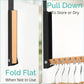 Over-The-Door Laundry Hanger - Convenient Travel Clothes Rack for Easy Drying - Ideal Laundry Hanging Rack for Travel and Home Use Collapsible Portable - 1PCS (Black)