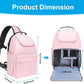 MOSISO Camera Sling Bag, DSLR/SLR/Mirrorless Camera Case Crossbody Photography Backpack with Tripod Holder&Removable Modular Inserts&PU Handle Compatible with Canon/Nikon/Sony, Pink