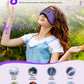 LC-dolida Sleep Headphones, White Noise Bluetooth Sleep Mask 3D Breathable Wireless Eye Mask for Timing, Sleep Mask with Bluetooth Headphones for Side Sleepers Travel Yoga, Cool Gadgets for Women Men