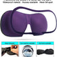 3D Eye mask for Sleeping,Machine Washable, Sleep Mask for Women, Blinder Blindfold Airplane (black+navy)