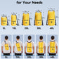HEETA Waterproof Dry Bag with Front Zippered Pocket for Women Men, 5L/10L/20L/30L/40L Roll Top Lightweight Dry Storage Bag Backpack for Travel, Kayaking, Boating, Rafting, Camping, Hiking & Beach