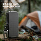 Dexnor Solar Charger Power Bank 27,000mAh, 65W PD3.0 & QC3.0 Fast Charging Powerbank External Battery Pack Portable Wireless Chargers with Flashlight and Carabiner, Compatible with MagSafe & Qi