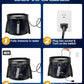2026 Upgraded Portable Shower for Camping with Heater, Rechargeable Camping Shower with Intelligent LED Display, 5 Gal Foldable Bucket, 4 Spray Modes, Portable Shower for Travel, Pet Bath, Car Washing
