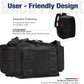 Piscifun Fishing Backpack with 2 Rod Holders & 4 Tackle Boxes, Large Tackle Storage Bag With Rain Cover for Fishing Gear