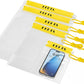 HEETA 5-Pack Clear Waterproof Dry Bag, Water Tight Cases Pouch Dry Bags for Camera Mobile Phone Maps, Kayaking Boating Document Holder