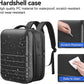 SOKOK Carry On Travel Backpack Waterproof Business Backpack Expandable with Laptop Compartment and Charging, Hardshell Computer Backpack for Men and Women, Graphite