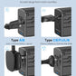 Universal Travel Adapter - GaN 65W Fast Charger - 3 USB C(Each/GaN 65W) & 1 USB A(PD 45W) Ports International Power Adapter - High Power Worldwide Travel Plug Adapter for Europe UK US AUS