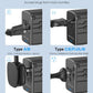 Universal Travel Adapter 35W PD Fast Charging Offers 3 USB-A Ports, 2 USB-C Ports and Multi AC Outlet, International Plug Adapter Worldwide Travel Charger All in One for EU US UK AUS