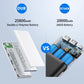 Portable Charger Power Bank 25800mAh Huge Capacity External Battery Pack,Dual Output High Speed Charging Power bank with 4 LED Indicator Compatible With iPhone 15/14/13/12/8,Samsung Android Phone etc