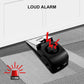 4 Pack Door Stop Alarm, Door Stopper with 120DB Security Alarm, Floor Wedge Door Stop Siren, Door Security Devices for Traveling, Apartment, Hotel and Home, Black