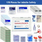 First Aid Only 9302-25M 25-Person Contractor's First Aid Kit for Home Renovation, Job Sites, and Construction Vehicles, 178 Pieces