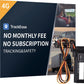 Wired GPS Tracker for Vehicles, No Monthly Fee, No Subscription, Real-Time Tracking, 4G SIM and Data Included, Trip History, GeoFence, Driving Alerts, Waterproof