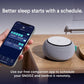 SNOOZ Smart White Noise Sound Machine - Real Fan Inside for Non-Looping White Noise, Sleep Aid for Adults, Travel, Sleeping, Bedroom, Portable, Baby Registry Essential - Cloud