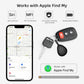 [Apple MFi Certified] Air Tracker Tags 4 Pack (iOS Only), Bluetooth Tracker for Apple Find My, Replaceable Battery, Key Finder and Item Locator Smart Tag for Keys, Bags, Luggage, Pets, Wallet
