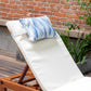 Outdoor Pillow for Chaise Lounge Chair, Sunbrella Head Support Pillow for Car Driving Neck or Lumbar Resting Waterproof with Adjustable Elastic Stripe for Garden Furniture Decorative 2Pack