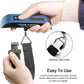 travel inspira Luggage Scale, Portable Digital Hanging Baggage Scale for Travel, Suitcase Weight Scale with Rubber Paint, 110 Pounds, Battery Included