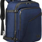 MATEIN Extra Large Mens Travel Backpack Carry on, Expandable Traveling Backpack for Men Airline Approved, Water Resistant Business Casual Daypack, Traveler Gift, Blue