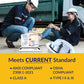 MFASCO Vehicle First Aid Kit - DOT/ANSI/OSHA Compliant - Metal - Portable & Mountable - Waterproof - First Aid Kits for Businesses, Construction, Commercial Vehicles, Workplaces - 115 Pcs