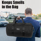 FIREDOG Smell Proof Duffle Bag, Large Smell Proof Bag for Travel Storage