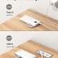 VEEKTOMX Portable Charger with Built in Cables 10000mAh, USB C Power Bank with 5 Outputs and LED Display, Small & Slim Battery Pack Compatible with iPhone/iPad/Samsung and Android Devices for Travel