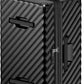 LUGGEX Trunk Luggage,KVT Expandable PC Hard Shell Large Checked 30 Inch Suitcase with Shock - Absorbing Wheels & TSA Lock(EX-Pro,Black,30 inch,115L - 125L)