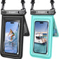 [Up to 8.5''] Waterproof Phone Pouch Floating, Double Bags Waterproof Phone Case with Lanyard for iPhone 16 15 Pro Max, Galaxy S25 S24 Ultra, IPX8 Cellphone Dry Bag Beach Cruise Ship Essentials 2 Pack
