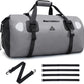 Haimont Waterproof Duffel Bag Roll-top Dry Duffel Bag with Quick-fixed Straps for Motorcycling, Rafting, Boating, SUP, Kayaking, Travel, 50L/70L
