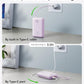 Portable Charger 20000mAh 30W Fast Charging, Power Bank with Built-in Cables & LED Display, USB C Battery Pack for iPhone 16/15/14, Samsung, iPad and Android Phones, Ideal for Travel -Purple