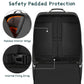 Car Seat Travel Bag - Padded Car Seat Carrier with Steel Cable Handle and Reflective Stripes, Large Durable Airport Gate Check Bag with Shoulder Strap