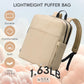 CLUCI Lightweight Travel Backpack Carry on Flight Approved, Puffy Gym Backpack with Shoe Compartment, Personal Item Travel Bag, 15.6 inch Laptop Backpack for Weekender Business