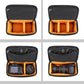 Camera Lens Bags & Cases, Camera Bag Protective Covers Photography Shoulder Bag Compatible for Nikon, Canon, Sony DSL/SLR/Mirrorless Equipment Travel Waterproof (Black)
