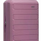Traveler's Choice Pagosa Hardshell Expandable Luggage with Spinner Wheels, Mauve, 26-Inch Medium
