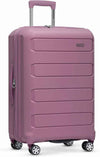 Traveler's Choice Pagosa Hardshell Expandable Luggage with Spinner Wheels, Mauve, 26-Inch Medium