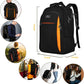 MATEIN Travel Laptop Backpack, Slim Sturdy College Laptops Backpack with USB Charging Port, Business Anti Theft Water Resistant Computer Bag Gift for Men & Women Fits 15.6 Inch Notebook