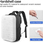 SOKOK Carry On Travel Backpack Waterproof Business Backpack with Laptop Compartment, Hardshell Computer Backpack for Men and Women, White