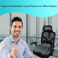 Chair Seat Cushion, Memory Foam Cushions for Office Chair, Car Seat, Airplane, Relieving Pressure Tailbone Sciatica Back Pain for Long Sitting Office Workers, Car Drivers（Grey）