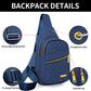 Small Sling Bag For Women Men Casual Crossbody Sling Backpack