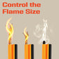 Fire Starter Survival Tool - All-in-One Flint and Steel Fire Starter Kit - Ferro Rod Fire Starter with 36" Waterproof Tinder Wick Rope and Steel Fire Striker - Patented Firestarter | Prepared4X