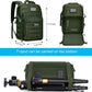 MOSISO Camera Backpack, DSLR/SLR/Mirrorless Tactical Camera Bag Case with Laptop Compartment Compatible with Canon/Nikon/Sony, Army Green