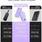 Portable Charger, 20000mAh 22.5W USB C Fast Charging Power Bank with Built-in Cables & Wall Plug, External Battery Pack with LED Display, Travel Essentials Compatible with iPhone, iPad, Samsung Purple